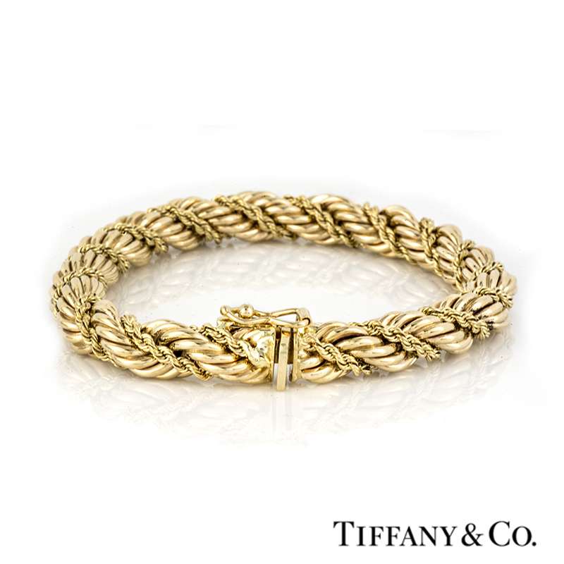 tiffany and co rope bracelet